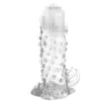 Насадка с пупырышками и усиками Brave Man Baile, бесцветный Насадка с пупырышками и усиками Brave Man Baile, бесцветный