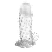 Насадка с пупырышками и усиками Brave Man Baile, бесцветный