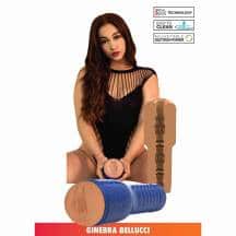 Мастурбатор-вагина Private Ginebra Bellucci Pornstar, синий