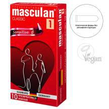 Презервативы Masculan Classic Sensitive, 10 шт