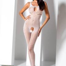 Боди Passion Erotic Line BS 078 White, Белый, One size Боди Passion Erotic Line BS 078 White, Белый, One size