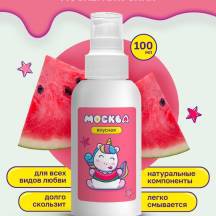 Оральная гель-смазка Москва Вкусная Арбуз на водной основе, 100 мл Оральная гель-смазка Москва Вкусная Арбуз на водной основе, 100 мл