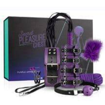 Набор БДСМ Secret Pleasure Chest Purple Apprentice 9 предметов, фиолетовый