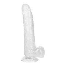 Фаллоимитатор на присоске CalExotics Size Queen 25.5 см, бесцветный