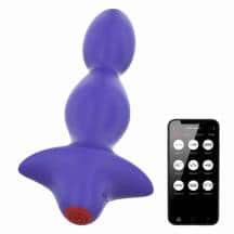 Анальная вибропробка Oninder Cute, фиолетовая Анальная вибропробка Oninder Cute, фиолетовая