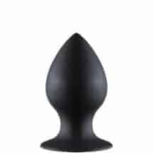 Анальная пробка Lola Games Back Door Black Edition Thick Medium, чёрная