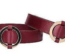 Оковы на бедра Shots Media Ouch! Halo, бордовые