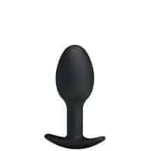 Анальная пробка Pretty Love Silicone Anal Balls, черная Анальная пробка Pretty Love Silicone Anal Balls, черная