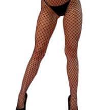 Колготки в мелкую сетку с доступом Amor EL S/L, черные