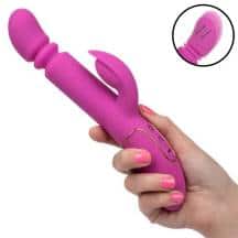 Фрикционный вибратор-кролик CalExotics Shameless Slim Player, розовый. Нет в наличии Фрикционный вибратор-кролик CalExotics Shameless Slim Player, розовый