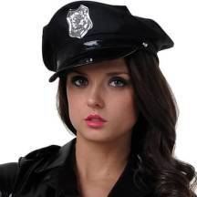 Фуражка Полицейского Le Frivole черная. Нет в наличии Фуражка Полицейского Le Frivole черная