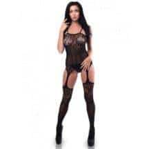 Боди-комбинезон Amor El Isabel с доступом S/L, черный. Нет в наличии Боди-комбинезон Amor El Isabel с доступом S/L, черный