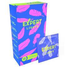 Презервативы ультратонкие Expert Lights, 15 шт