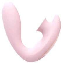 Вибратор для точки G с вакуумной стимуляцией Irresistible Desirable, розовый Вибратор для точки G с вакуумной стимуляцией Irresistible Desirable, розовый