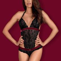 Боди Obsessive Rossita S/M, чёрный Боди Obsessive Rossita S/M, чёрный