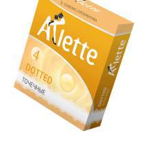 Презервативы Arlette Dotted Точечные, 3 шт