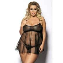 Сорочка и стринги Anemos XL/XXL. Нет в наличии Сорочка и стринги Anemos XL/XXL