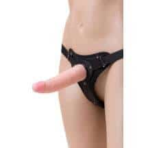 Страпон LoveToy с поясом Harness, с 2 насадками, реалистичный, neoskin, 18 см