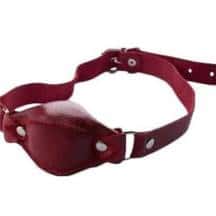 Кляп кожаный Sitabella, красный