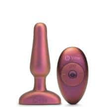 Анальная пробка b-Vibe Novice Plug Limited Edition с ДУ, бордовый. Нет в наличии Анальная пробка b-Vibe Novice Plug Limited Edition с ДУ, бордовый