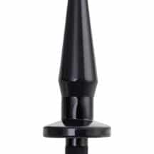 Анальная вибропробка Toyfa Popo Pleasure Lacerta, черный