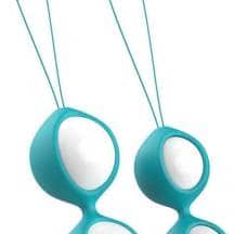 Вагинальные шарики Bfit Classic Jade Bswish, бирюзовый