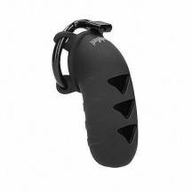 Мужской пояс верности Shots Cock Cage 08 Chastity, черный