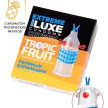 Презерватив стимулирующий Luxe Extreme Убойный бурильщик Тропические фрукты, 1 шт. Нет в наличии Презерватив стимулирующий Luxe Extreme Убойный бурильщик Тропические фрукты, 1 шт
