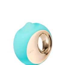 Вибратор с подвижным шариком Lelo Ora 3, бирюзовый