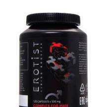 Мужское возбуждающее средство капсулы Erotist Complex for Man, 120 шт