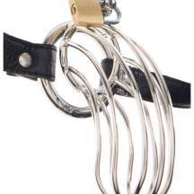 Пояс верности для мужчин Pipedream The Prisoner, серебристый Пояс верности для мужчин Pipedream The Prisoner, серебристый