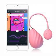 Виброяйцо Magic Motion Sundae, розовое