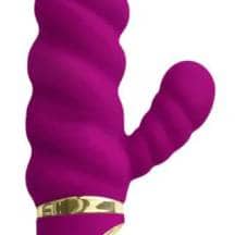 Вибратор-кролик Gvibe Gcandy рельефный, ягодный