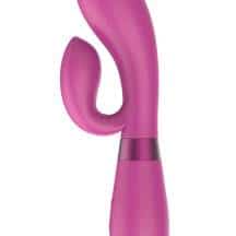 Вибратор-кролик Lola Games Indeep Juna, малиновый