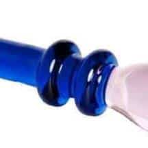 Фаллоимитатор Sexus Glass, синий