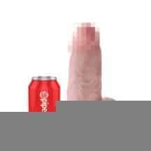 Фаллоимитатор утолщенный PipeDream King Cock Chubby 23 см, телесный