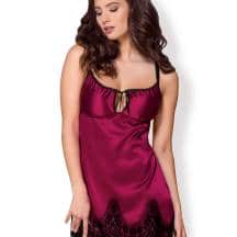 Сорочка и трусики 861-CHE Obsessive, S/M. Нет в наличии Сорочка и трусики 861-CHE Obsessive, S/M