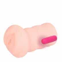 Мастурбатор-вагина с вибрацией Kokos Three Sisters Virgin Auto, телесный Мастурбатор-вагина с вибрацией Kokos Three Sisters Virgin Auto, телесный