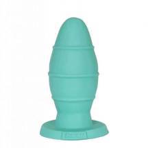 Анальная рельефная свеча EraSexa XXL 22.5 см, бирюзовая