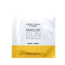 Массажный лубрикант Mixgliss Sun Монои на силиконовой основе, 4 мл. Нет в наличии Массажный лубрикант Mixgliss Sun Монои на силиконовой основе, 4 мл