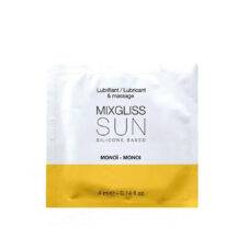 Массажный лубрикант Mixgliss Sun Монои на силиконовой основе, 4 мл