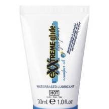 Расслабляющий анальный лубрикант Hot Exxtreme Glide на водной основе, 30 мл