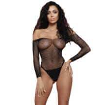 Боди-сетка Amor El Esponela S/L, черное. Нет в наличии Боди-сетка Amor El Esponela S/L, черное