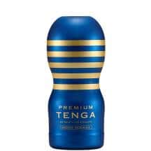 Мастурбатор Tenga Premium Original Vacuum Cup Standard, синий Мастурбатор Tenga Premium Original Vacuum Cup Standard, синий