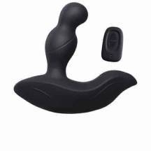 Массажер простаты Levett Louis с вращающейся головкой, с пультом ДУ, чёрный. Нет в наличии Массажер простаты Levett Louis с вращающейся головкой, с пультом ДУ, чёрный