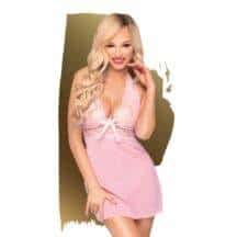 Сорочка и трусики Penthouse Sweet and Spicy S/M, розовая. Нет в наличии Сорочка и трусики Penthouse Sweet and Spicy S/M, розовая