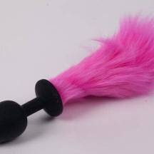 Анальная пробка 4sexdream с пушистым хвостом, черный. Нет в наличии Анальная пробка 4sexdream с пушистым хвостом, черный