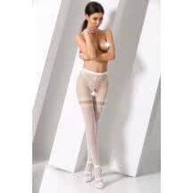 Чулки Passion Erotic Line S 015 белый, One size. Нет в наличии Чулки Passion Erotic Line S 015 белый, One size