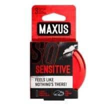 Презервативы ультратонкие Maxus Sensitive, 3 шт