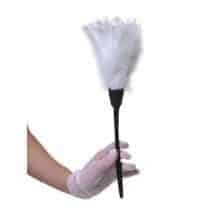 Щеточка Горничной Le Frivole белая, 35 см. Нет в наличии Щеточка Горничной Le Frivole белая, 35 см